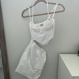 Oh Polly corset mini dress